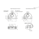 Монтажный блок GN 412.1-35-M12x1,5-1 ELESA+GANTER