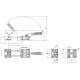 Защелка 341-4-S-L Kukamet