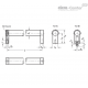 Трубчатая ручка GN 333.1-30-300-A-SW ELESA+GANTER