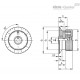 Ручка управления MBR.30 B-6+FGS-C6 (34825-C6) ELESA+GANTER