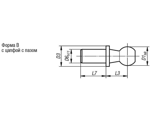 Пальцы K0713.1080 Kipp