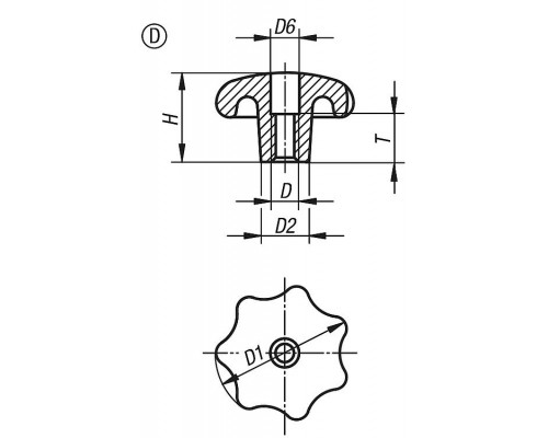 Ручка K0151.110 Kipp