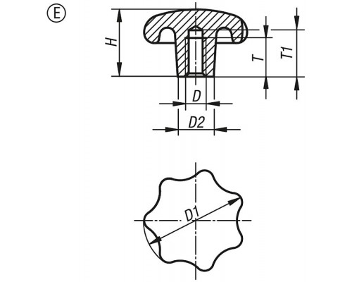 Ручка K0151.110 Kipp