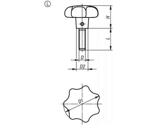 Ручка K0151.110 Kipp