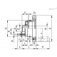 Маховик VAD.160-PXX2 A-14+I (CE.28662) ELESA+GANTER