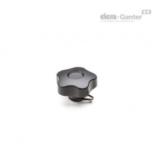 Лепестковая поворотная ручка VCT.25 B-M5-RC-C9 (68901-C9) ELESA+GANTER