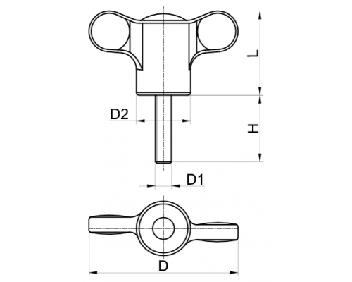 Ручка PTC2701040 EMES