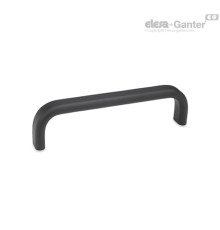 Плоская П-образная ручка GN 668-20-130-A-SW ELESA+GANTER