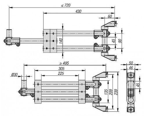 Крепления K1510.3018 Kipp
