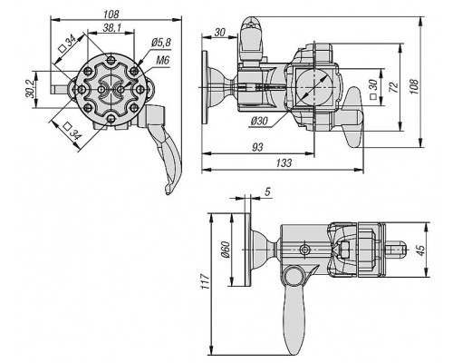 Крепления K1510.3018 Kipp