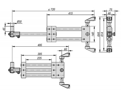 Крепления K1510.3018 Kipp