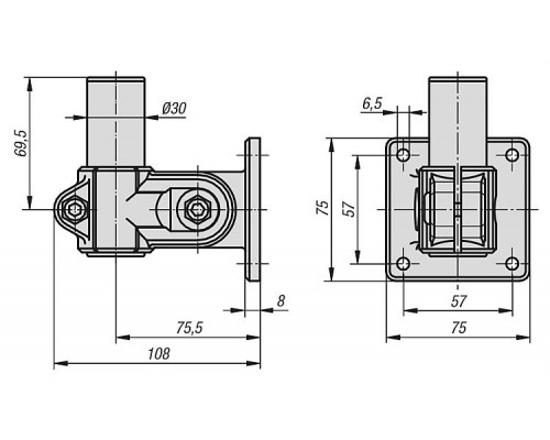 Крепления K1510.3018 Kipp