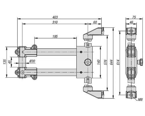 Крепления K1510.3018 Kipp