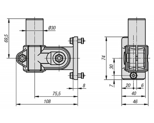 Крепления K1510.3018 Kipp