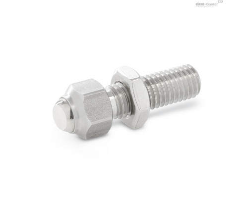 Прижимной упор GN 709.3-46-M30x1.5-BR ELESA+GANTER