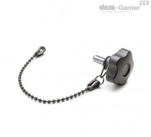 Лепестковая поворотная ручка VCT.63 p-M12x30-LP-C9 (69733-C9) ELESA+GANTER