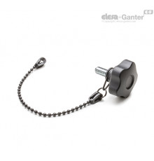Лепестковая поворотная ручка VCT.32 p-M6x30-LP-C9 (69554-C9) ELESA+GANTER