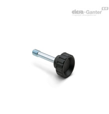 Фиксируемая рифлёная ручка BT-HP.25-p-M6x22 (5351) ELESA+GANTER