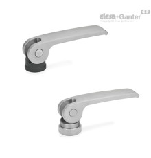 Плоская ручка рычажного типа GN 927.5-101-M8-B ELESA+GANTER