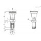 Штифт стопорный PMT.101-SST-5-M10x1-A-VD (194651) ELESA+GANTER