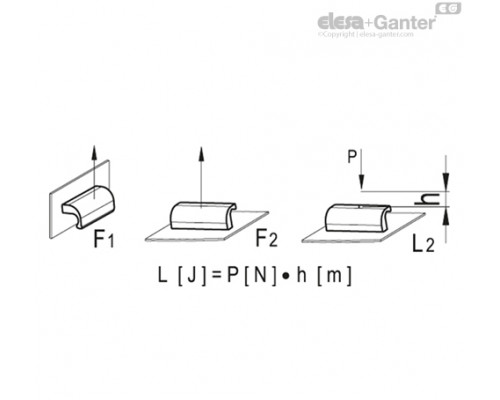 Ручка с устройством безопасности MSP.100-AF 4.8 (43965) ELESA+GANTER