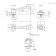 Зажимной болт GN 918.2-50-KV-R ELESA+GANTER