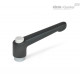 Регулируемая ручка рычажного типа GN 303.2-30-M5-SW-O ELESA+GANTER