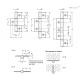 Петля GN 2295-72-165-A-C-EL ELESA+GANTER
