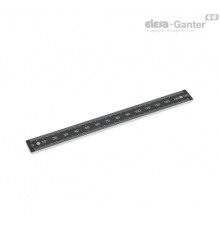 Линейка GN 711.2-AL-1000-W-L-1 ELESA+GANTER