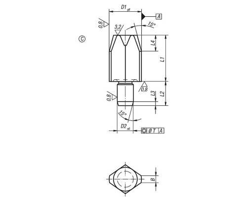 Пальцы K0293.106 Kipp