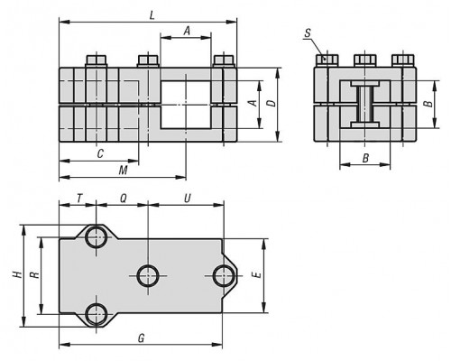 Зажимы K0476.524040 Kipp
