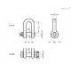 Хомут GN 584-6-A ELESA+GANTER