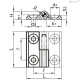 Петля CFMY.60 SH-6-S (425966) ELESA+GANTER