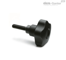 Лепестковая ручка с функцией защиты VCTS-Z-40 p-M8x40 (169744) ELESA+GANTER