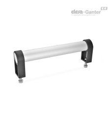 Трубчатая ручка GN 335-36-600-B-EL ELESA+GANTER