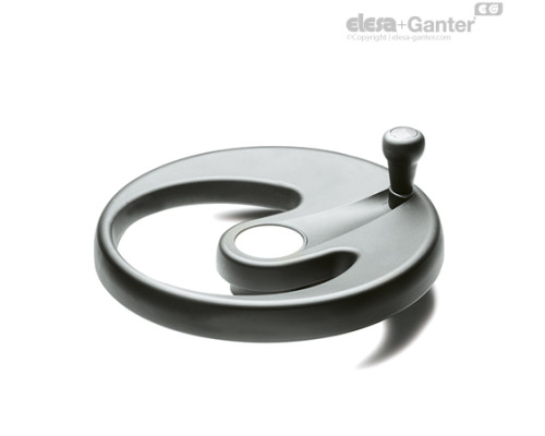 Маховик с одной спицей EMW.350+IEL-A-20-C3 (204611-C3) ELESA+GANTER