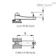 Рукоятка кривошипная EKH.125 A-14-C4 (210251-C4) ELESA+GANTER