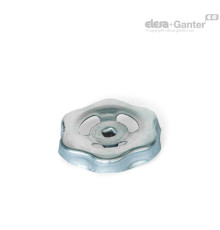 Штампованный стальной маховик GN 227.6-ST-80-V8-ZB ELESA+GANTER