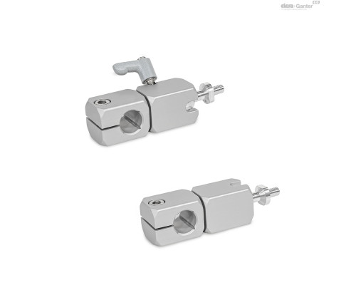 Зажим GN 487-B10-Q-M5-S-2-EL ELESA+GANTER