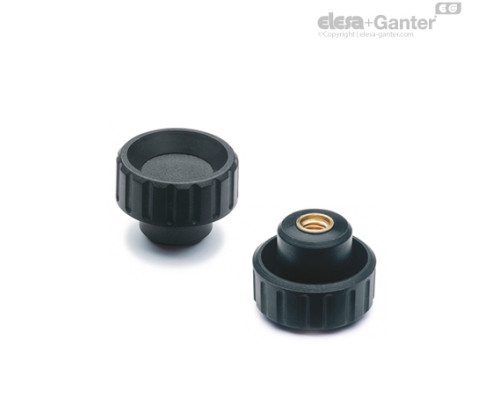 Ручка с рифлением BT.25 B-M6-ESD-C (154321) ELESA+GANTER Ручка с рифлением BT.25 B-M6-ESD-C (154321) ELESA+GANTER