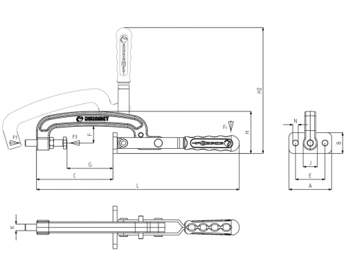Зажимы 811-2 Kukamet