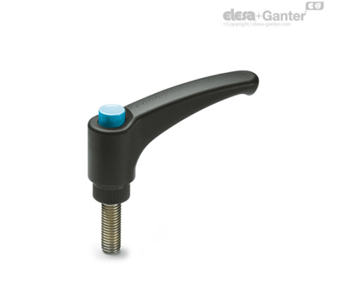 Регулируемая ручка ERX.30-SST-p M5x10-C5 (235061-C5) ELESA+GANTER Регулируемая ручка ERX.30-SST-p M5x10-C5 (235061-C5) ELESA+GANTER