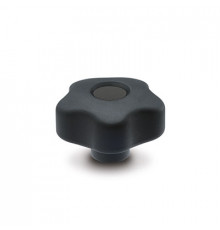 Лепестковая поворотная ручка VCT.43 B-M6-SOFT-C9 (169892-C9) ELESA+GANTER