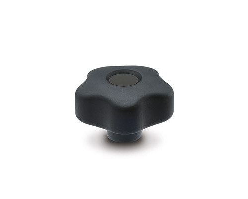 Лепестковая поворотная ручка VCT.43 B-M8-SOFT-C9 (169894-C9) ELESA+GANTER