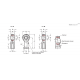 Головка шарового шарнира GN 648.1-10-M10-N ELESA+GANTER