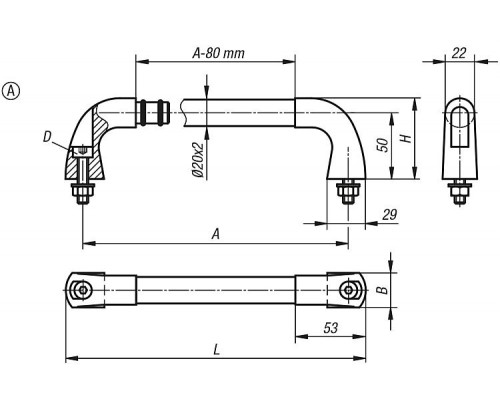 Ручка K0227.300083 Kipp
