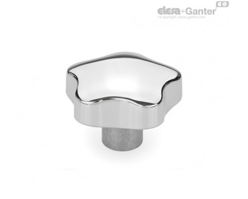 Лепестковая ручка GN 5336-50-M10-E-PL ELESA+GANTER