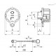 Крышка сапуна SFP.30-3/8-LP (52701) ELESA+GANTER