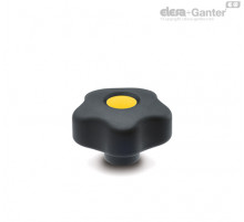 Лепестковая поворотная ручка VCT.53 B-M8-SOFT-C4 (169952-C4) ELESA+GANTER