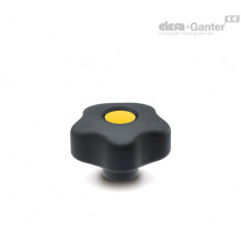 Лепестковая поворотная ручка VCT.43 B-M6-SOFT-C4 (169892-C4) ELESA+GANTER